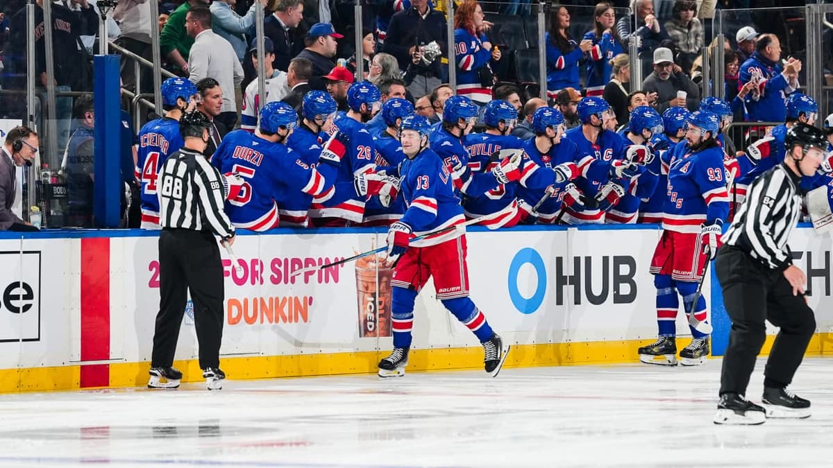 Lafreniere has hat trick, assist, Rangers top Islanders for fourth straight win
