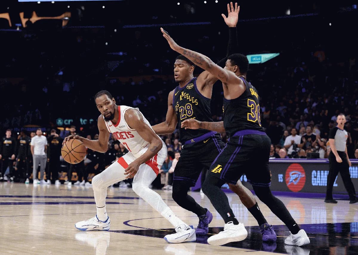 Lakers are causing Kevin Durant double trouble and Rockets have no answer
