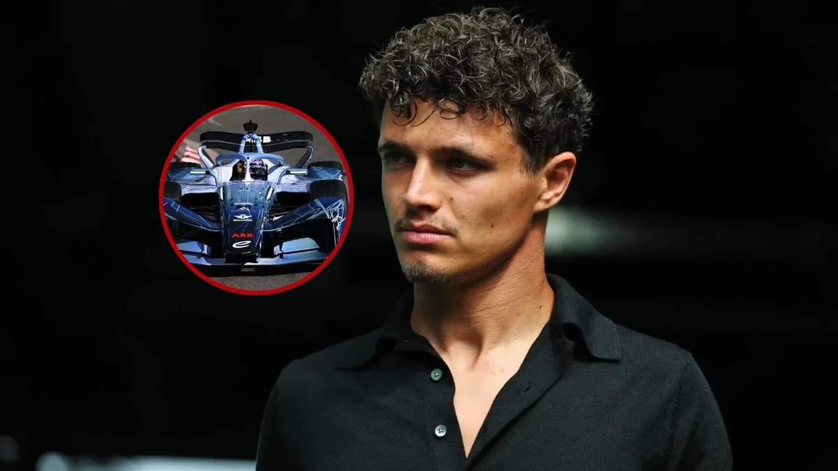 Lando Norris drops major Formula E testing tease