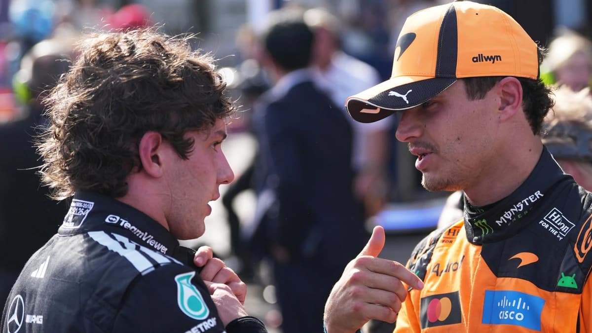 Lando Norris: McLaren driver says 'pressure is on Kimi Antonelli' and does not rule out F1 champions