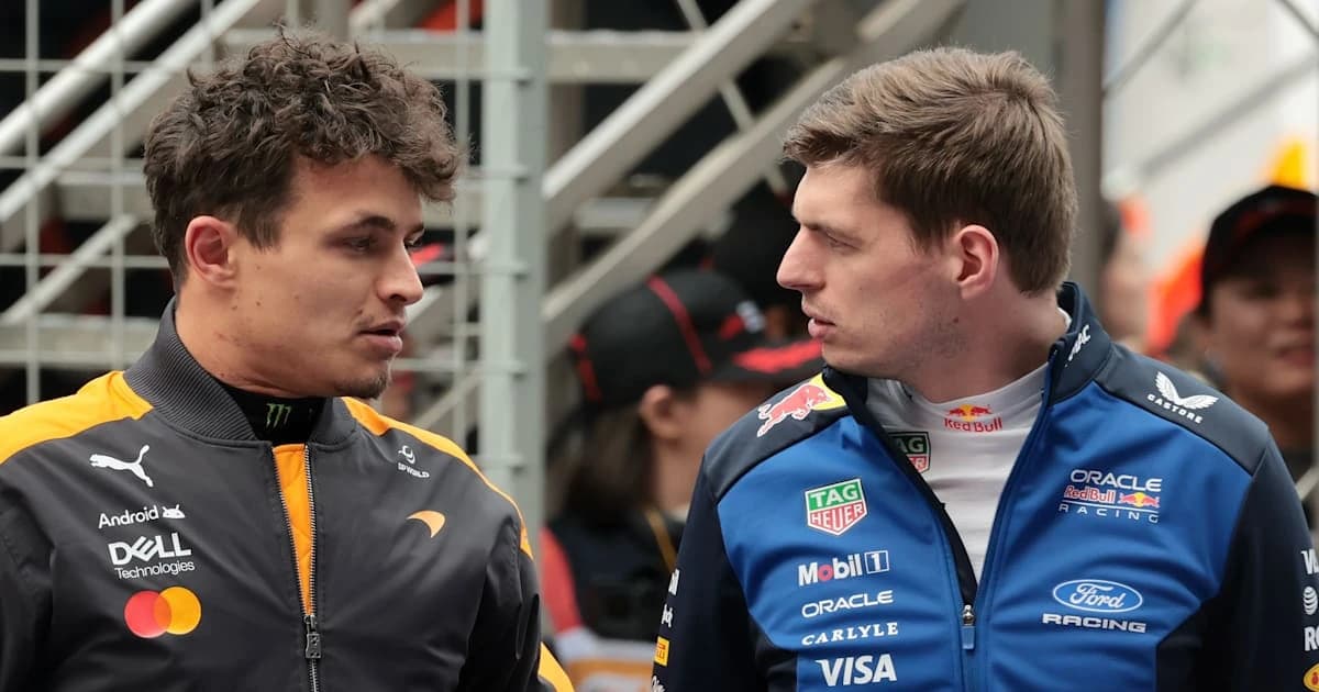 Lando Norris (McLaren) following criticism from Verstappen and Alonso: “That won’t do”