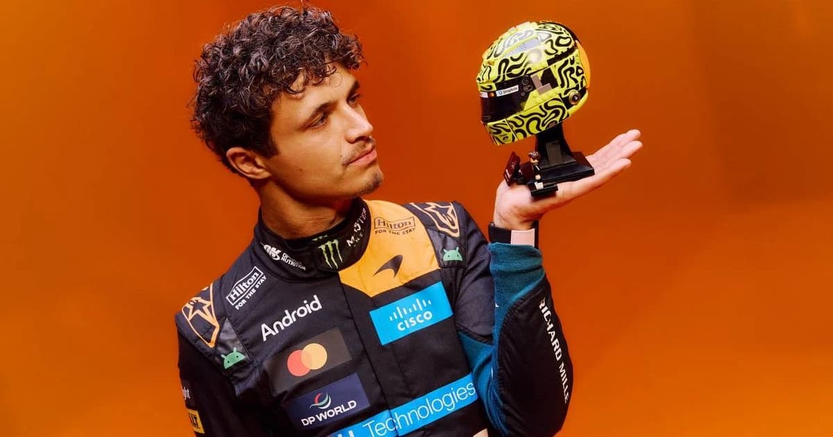 Lando Norris says he is a lucky boy and will be with McLaren for many more years