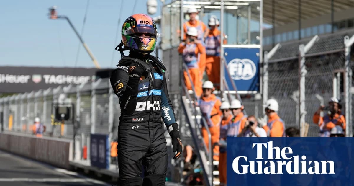 Lando Norris shocks himself by pipping Kimi Antonelli to F1 Spanish GP pole