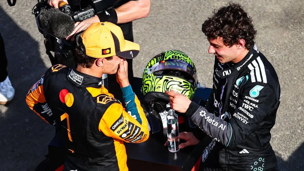 Lando Norris spots Kimi Antonelli's biggest title weakness: 'The pressure is on him'