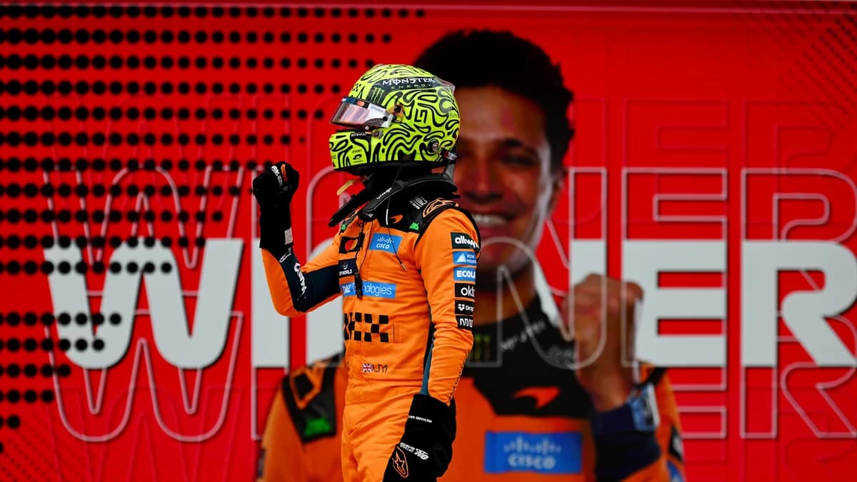 Lando Norris thrilled to be ‘back on the top step’ in Miami Sprint as he praises McLaren upgrades