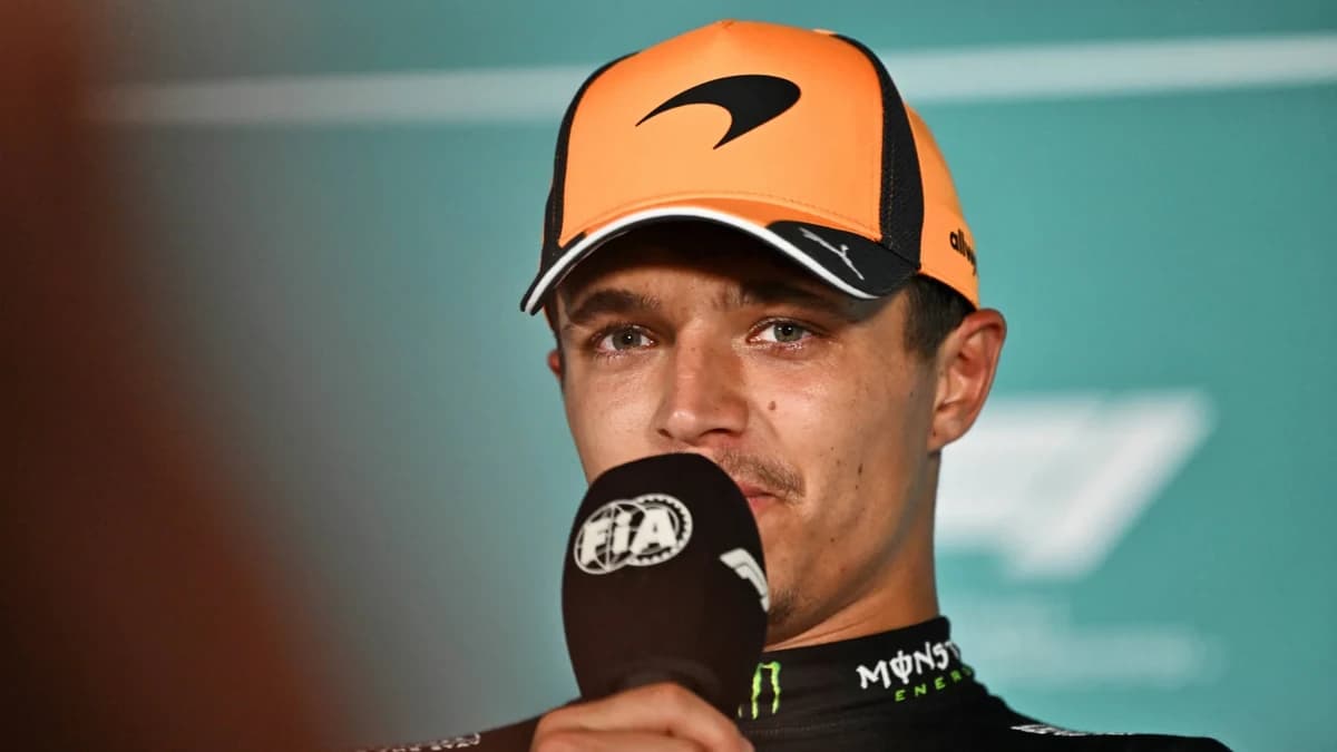 Lando Norris urges McLaren caution despite encouraging Miami F1 showing