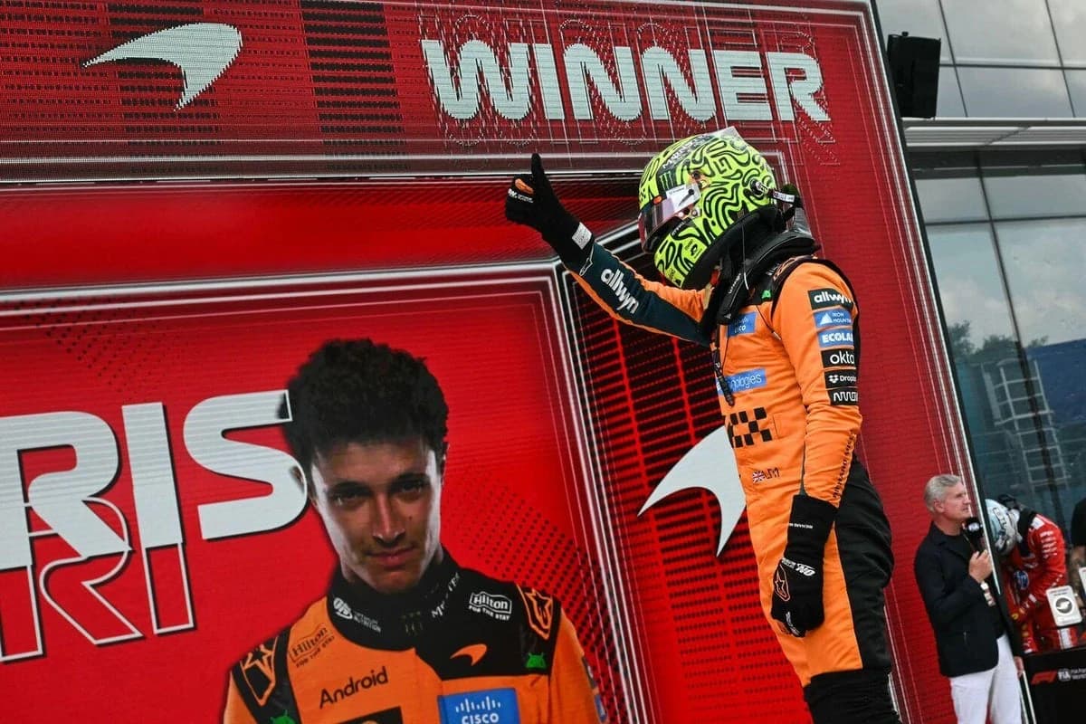 Lando Norris wins Miami GP sprint race, Mercedes suffers first 2026 defeat