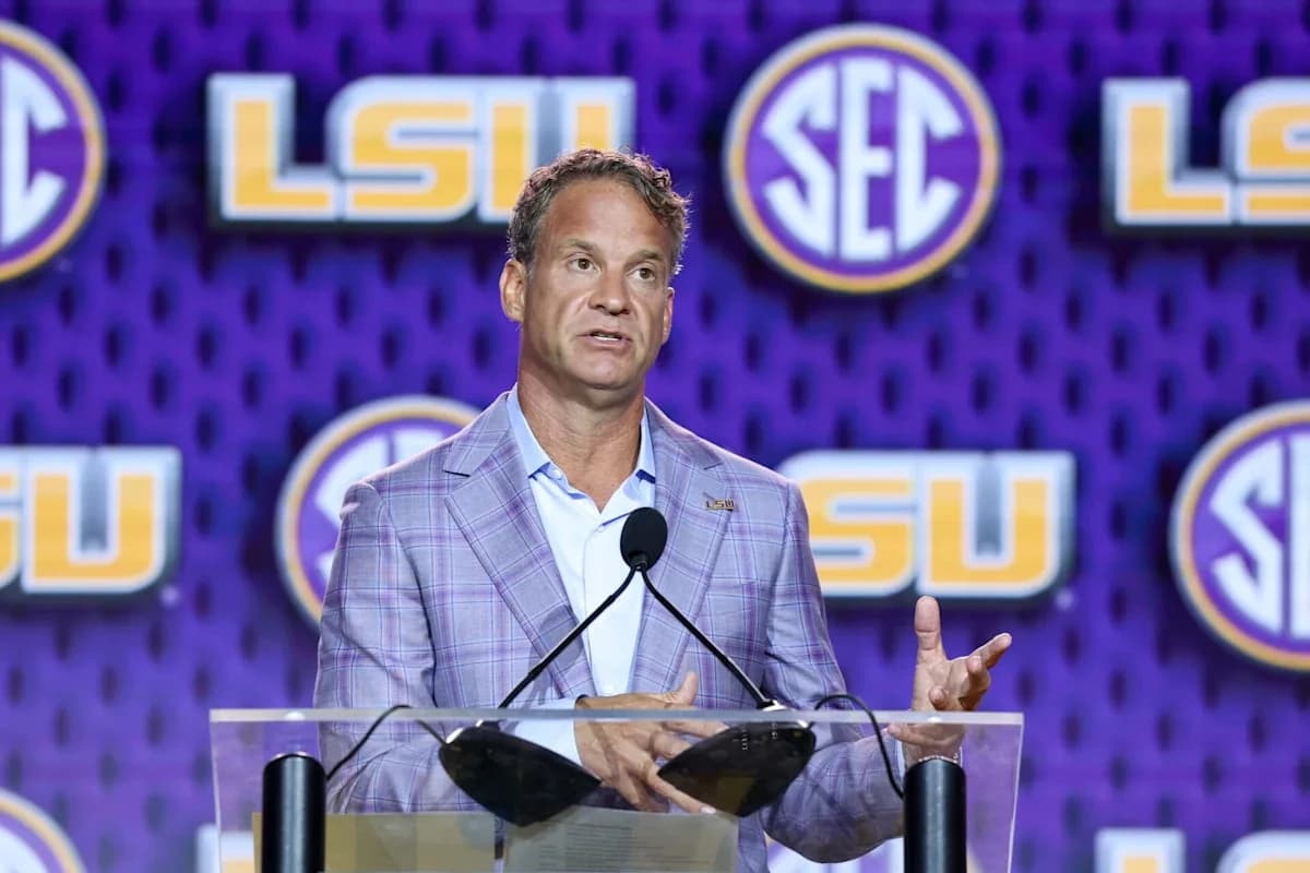 Lane Kiffin, LSU won’t play former NFL players vs Clemson after SEC threats