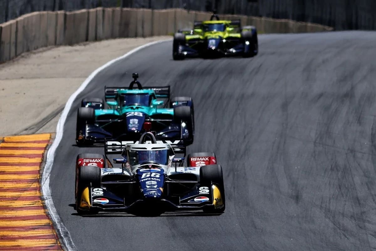 Late mechanical issue costs Marcus Armstrong shot at first IndyCar win