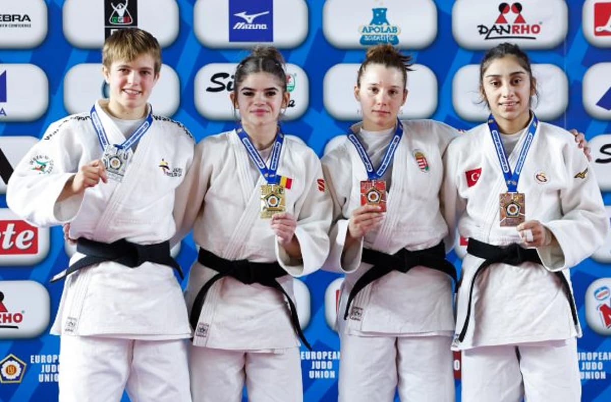Laura Bogdan, aur pentru România la Europeanul de Judo U23