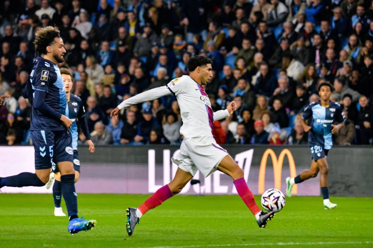Le Havre - PSG 1-5! Achraf Hakimi, ABSOLUT FABULOS: hat-trick și două pase de gol (VOYO)