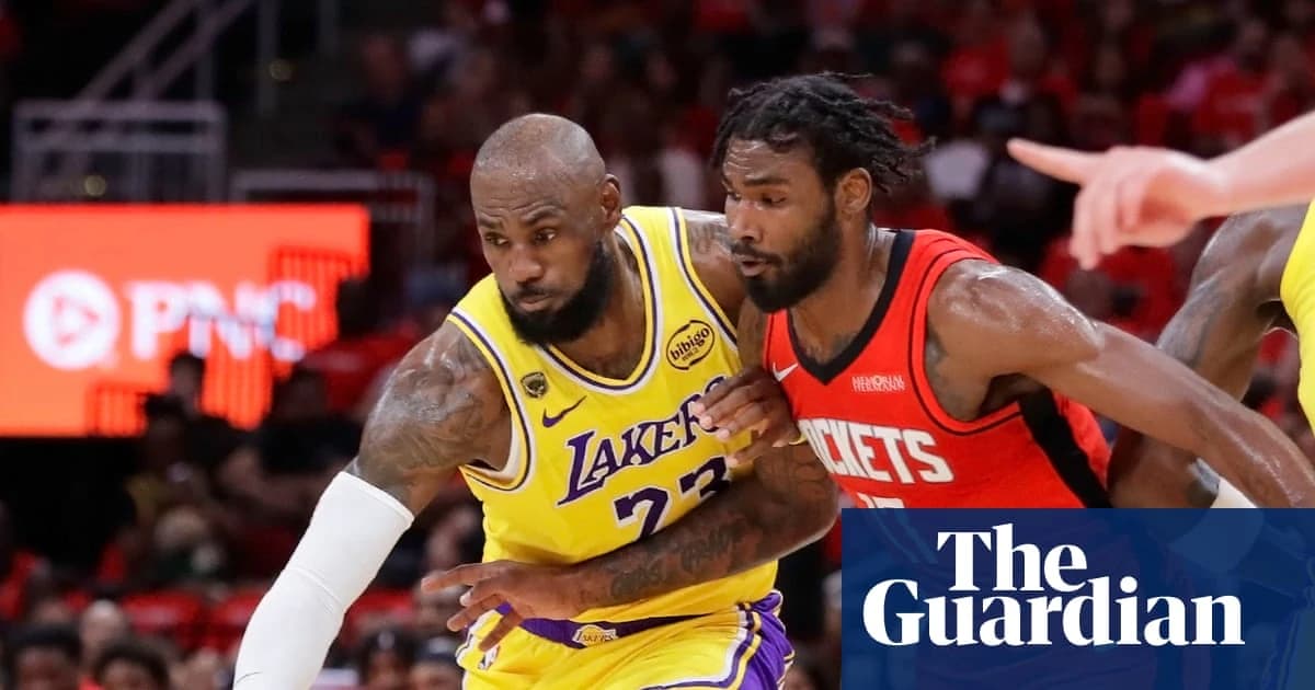 LeBron James rescues Lakers in overtime thriller and pushes Rockets to brink
