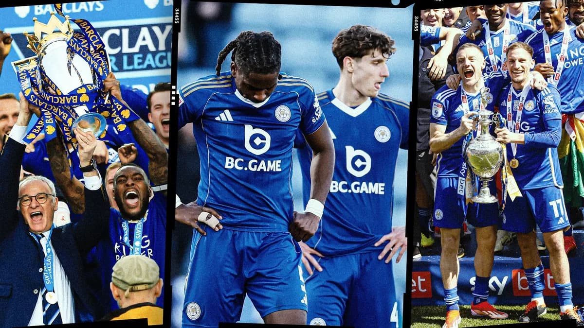 Leicester City: From Premier League glory to relegation to League One - fall from grace of the Foxes