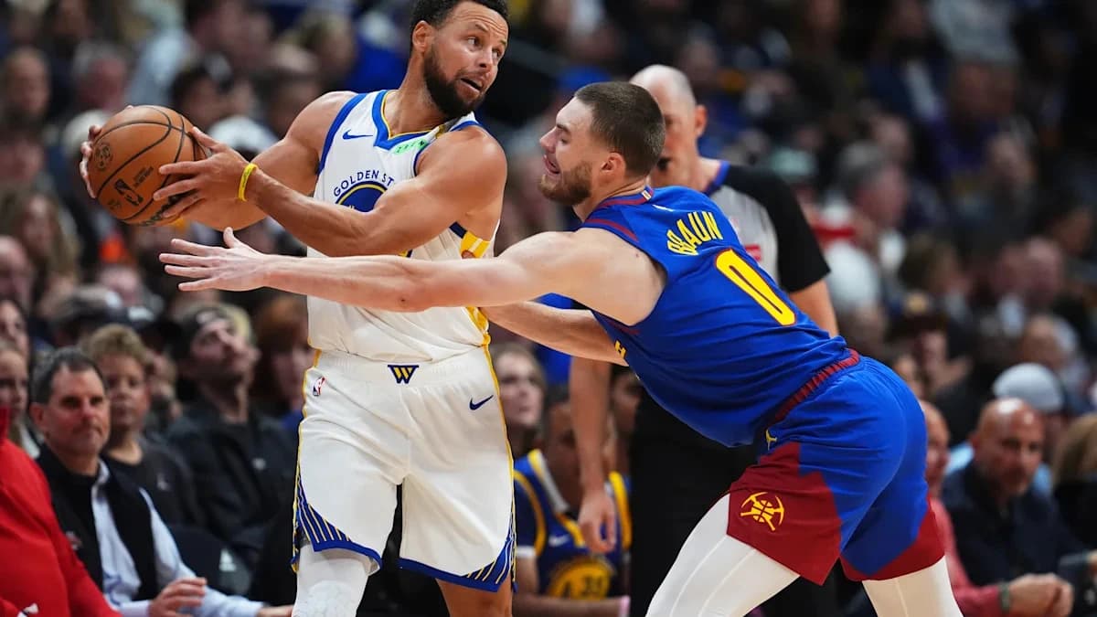 Lendeborg has 31 points, 12 rebounds as Warriors earn 1st win of season by beating Nuggets 134-114