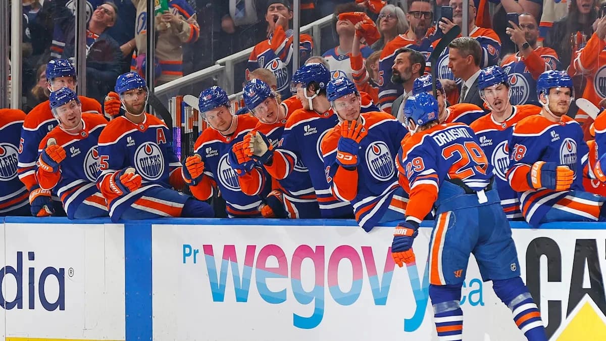 Leon Draisaitl’s 2 goals lift the Oilers past the Ducks 4-1 to stave off elimination