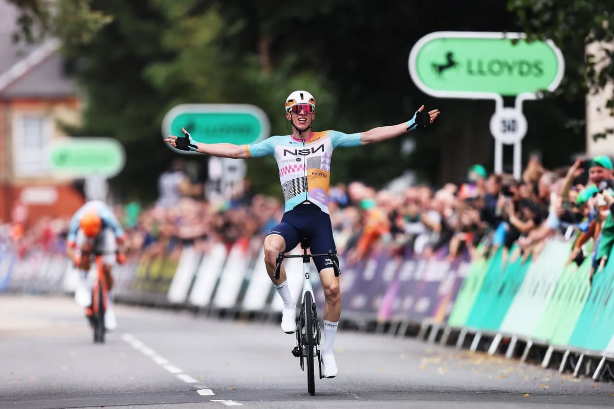 Lewis Askey storms up Michaelgate to take Tour of Britain Men stage 1