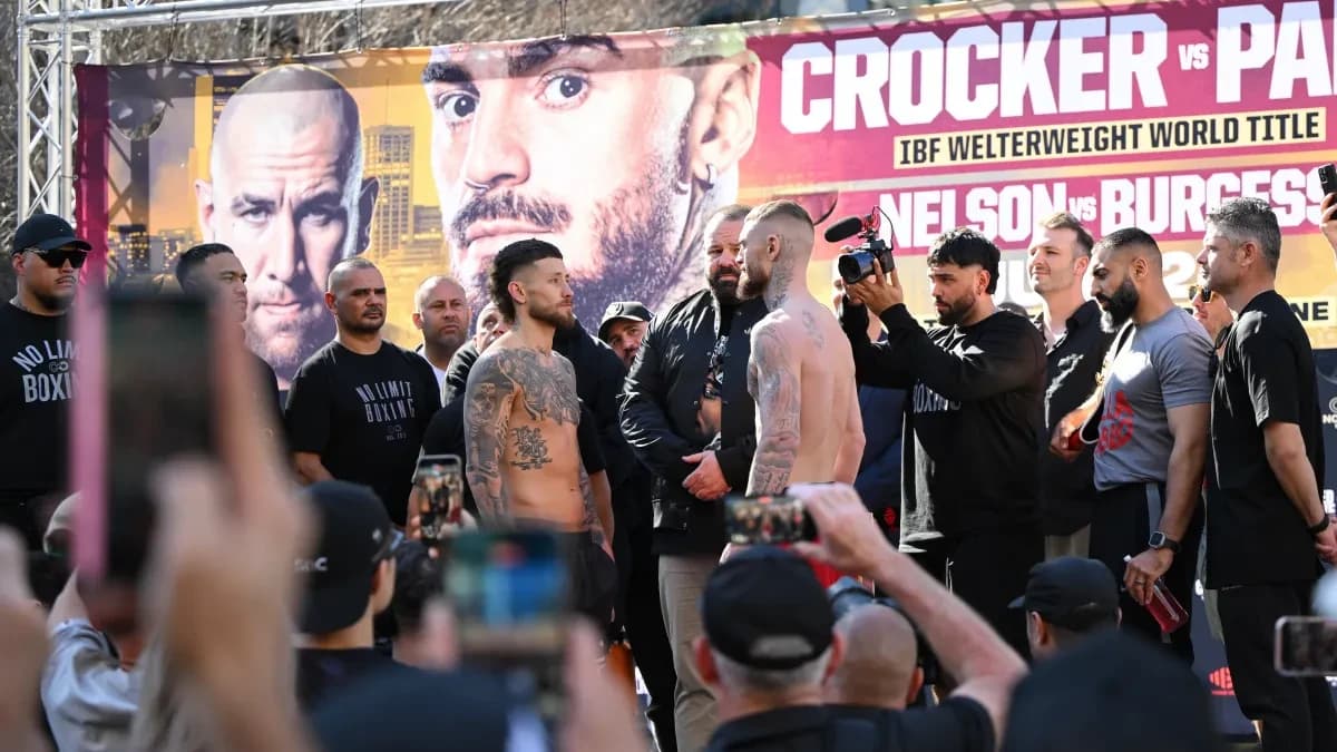 Lewis Crocker vs. Liam Paro full card results