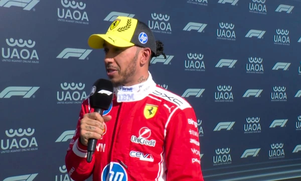 Lewis Hamilton a reacţionat după ce a obţinut pole-ul în cursa de sprint: “O surpriză uriaşă!”