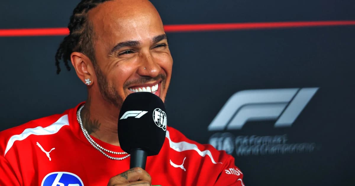 Lewis Hamilton in 'happy place' after 'best ever' Ferrari change