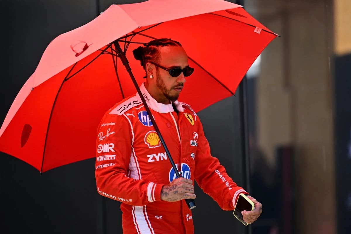 Lewis Hamilton off the pace in Austrian GP practice as Kimi Antonelli dominates