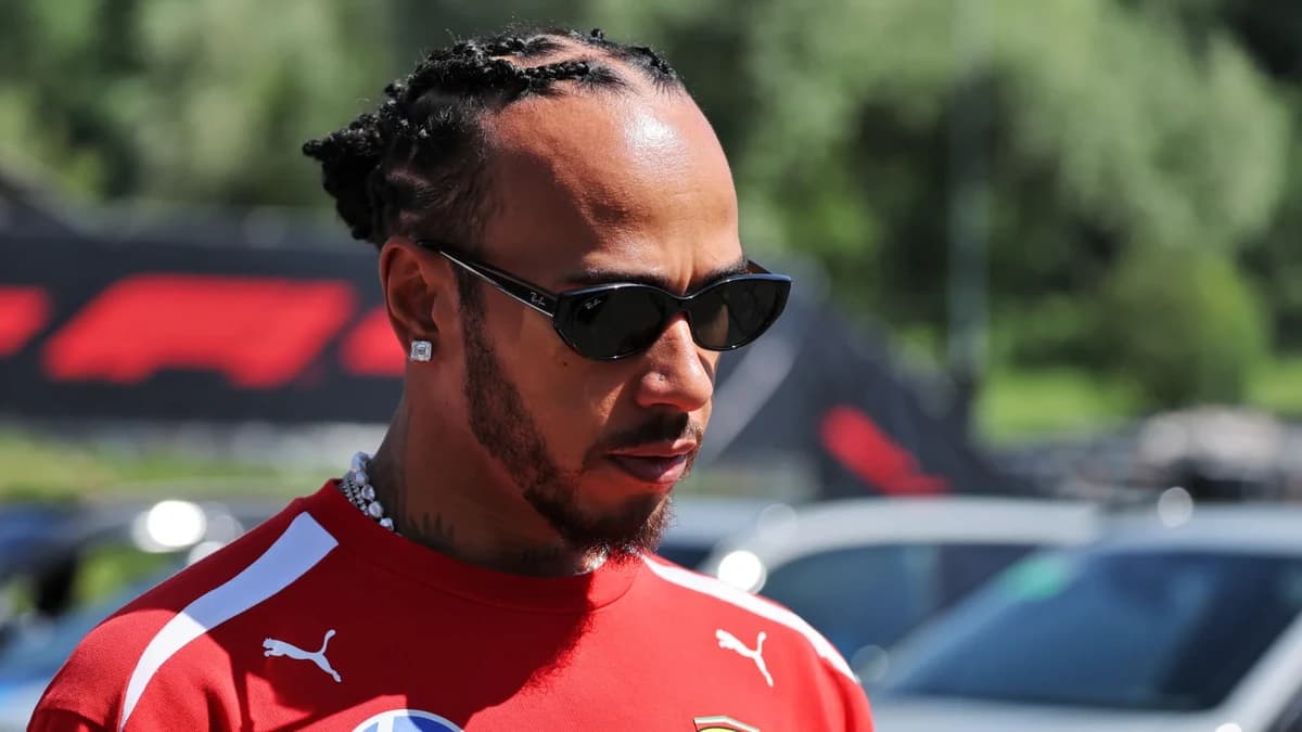 Lewis Hamilton opens up about significant early F1 Ferrari injury