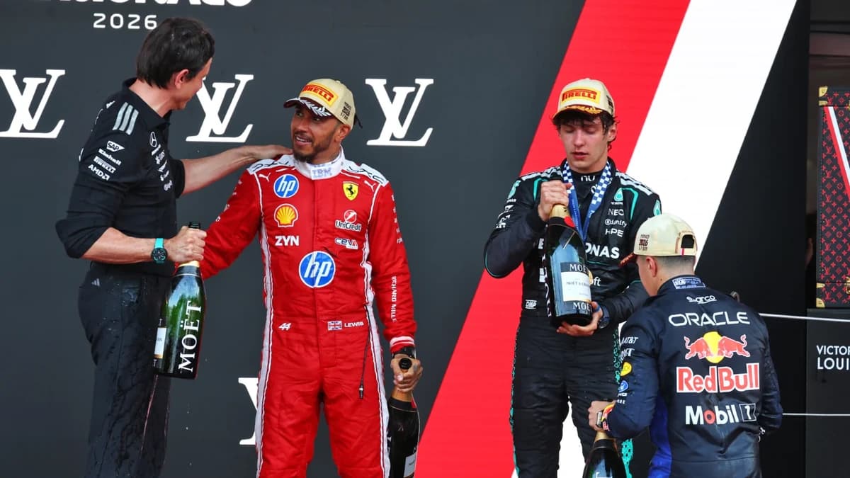 Lewis Hamilton praises ‘old family’ Mercedes after record-equalling Monaco F1 podium