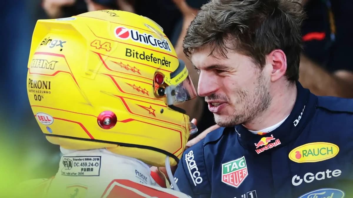 Lewis Hamilton receives Max Verstappen message after Barcelona GP exchange
