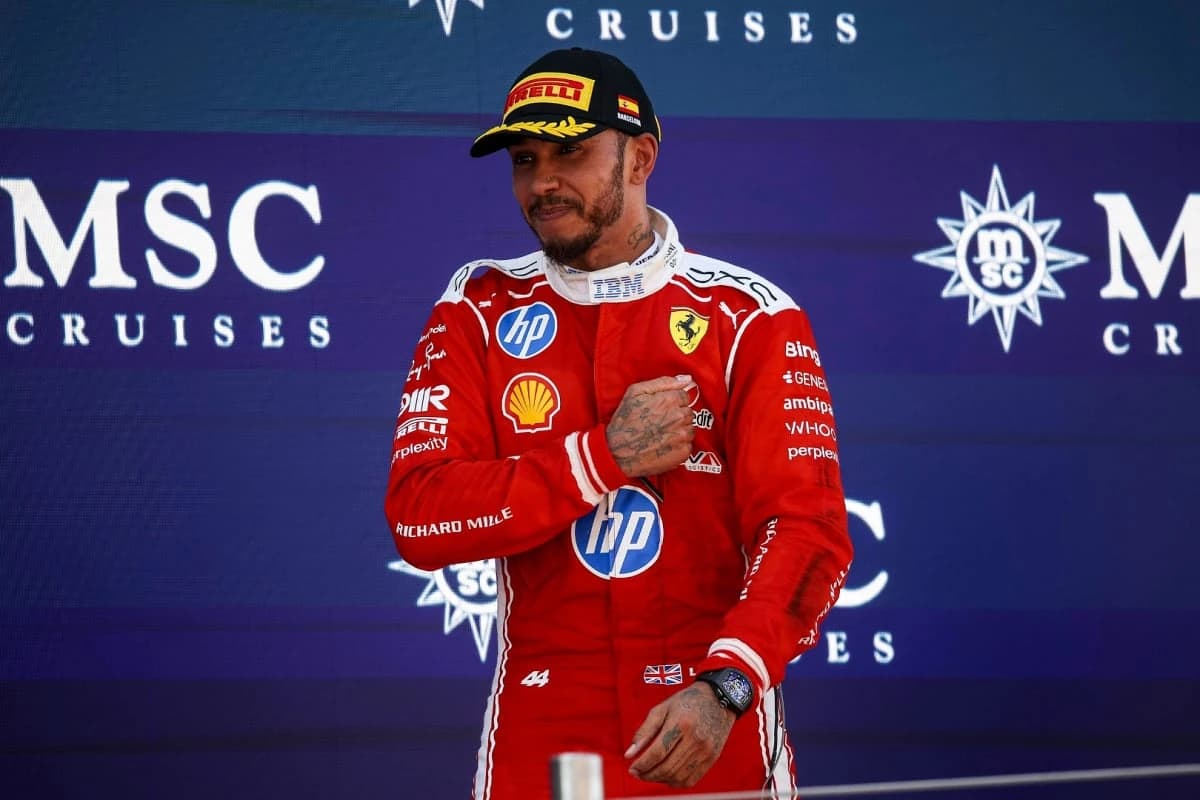 Lewis Hamilton 'recharged and ready' for Ferrari title fight after GOAT visit