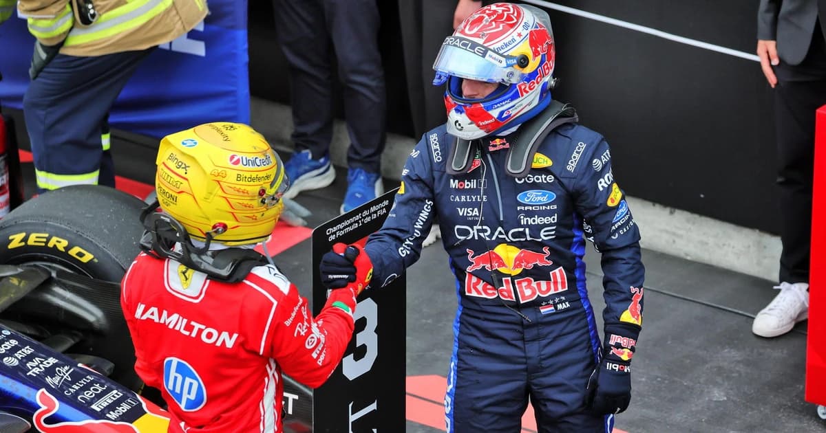Lewis Hamilton relief after intense Max Verstappen 'hunt': 'Thank God'