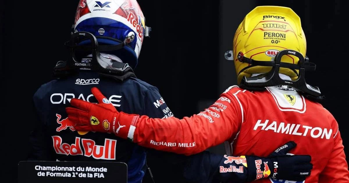Lewis Hamilton says its awesome to fight with one of the greats after battle with Max Verstappen in