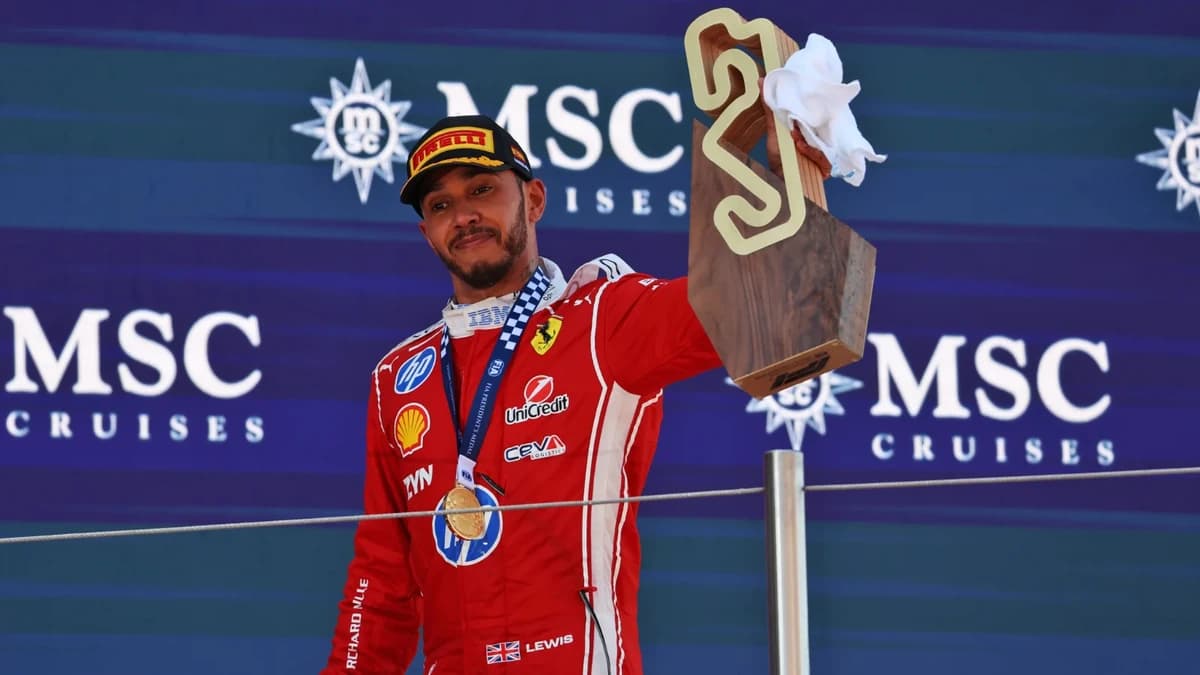 Lewis Hamilton sends defiant message to critics after dominant F1 Barcelona GP win