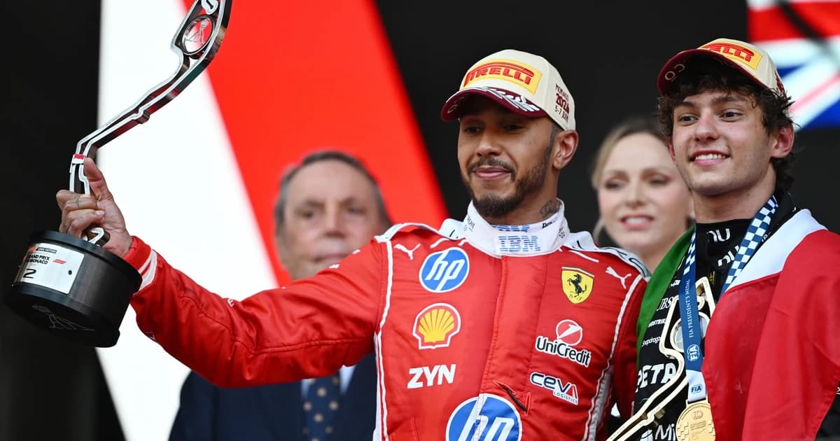 Lewis Hamilton shoots Kimi Antonelli 'level up' warning