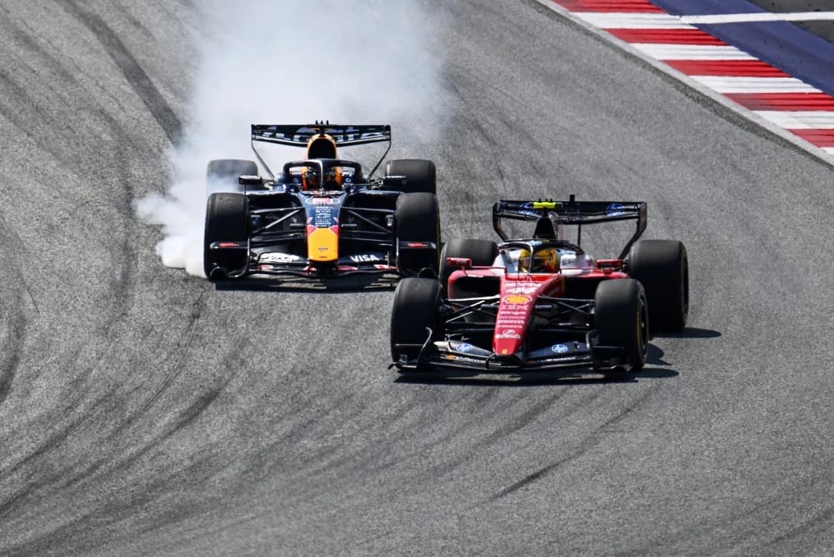 Lewis Hamilton shrugs off Max Verstappen's penalty call for Austrian GP battle