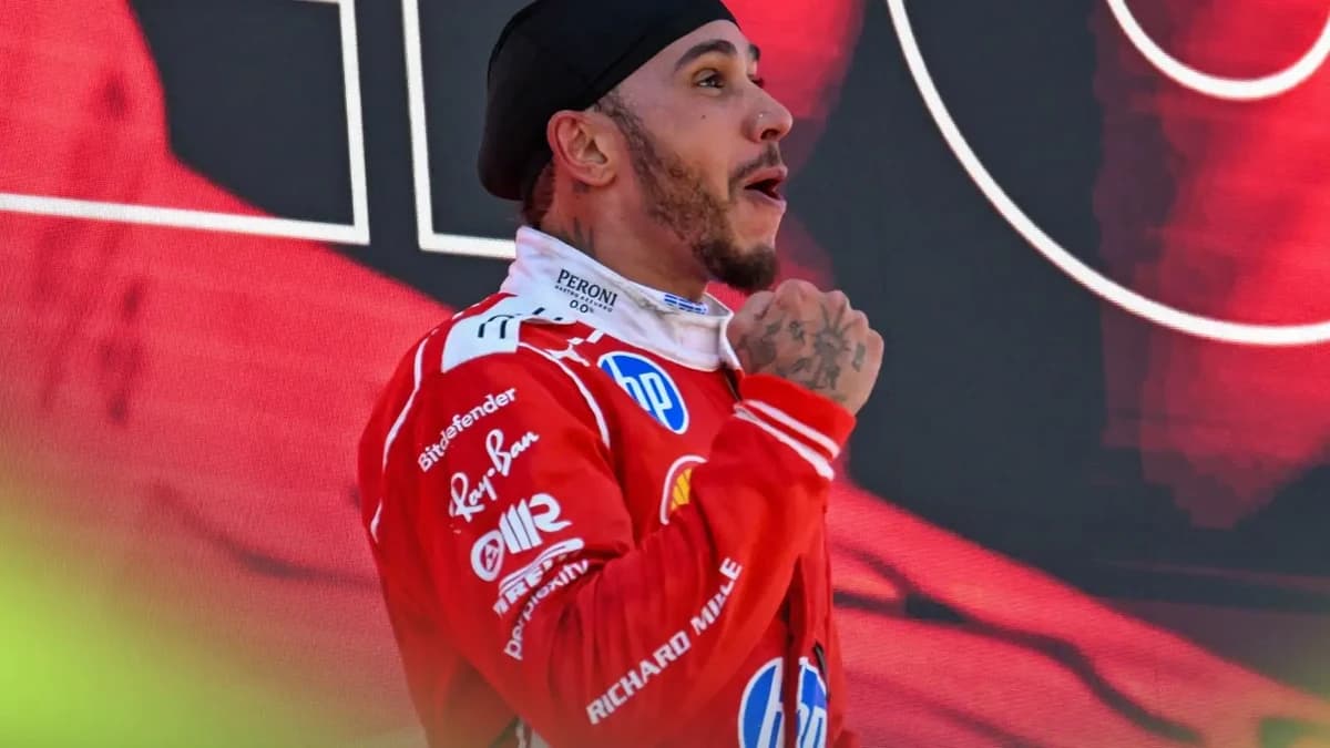 Lewis Hamilton took Ferrari control as Charles Leclerc calls for investigation