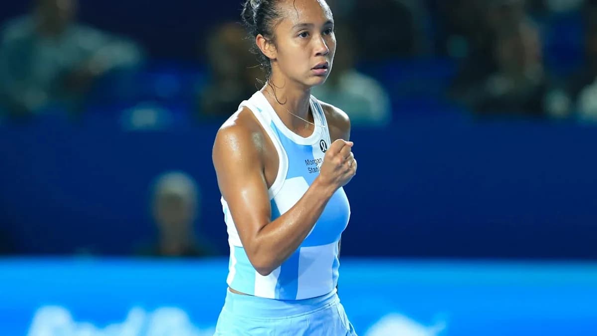 Leylah Fernandez shares how she’s feeling ahead of playing Elena Rybakina in the Ningbo Open final