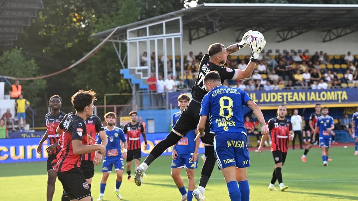 Liga 2, LIVE VIDEO etapa 2. Gloria Bistrița, victorie categorică pe terenul Unirii Slobozia. Cum ara