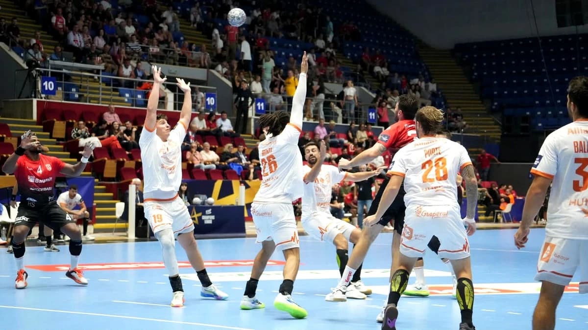 Liga Campionilor la handbal masculin, etapa 1. Dinamo – Montpellier 23-27. Debut cu stângul pentru „