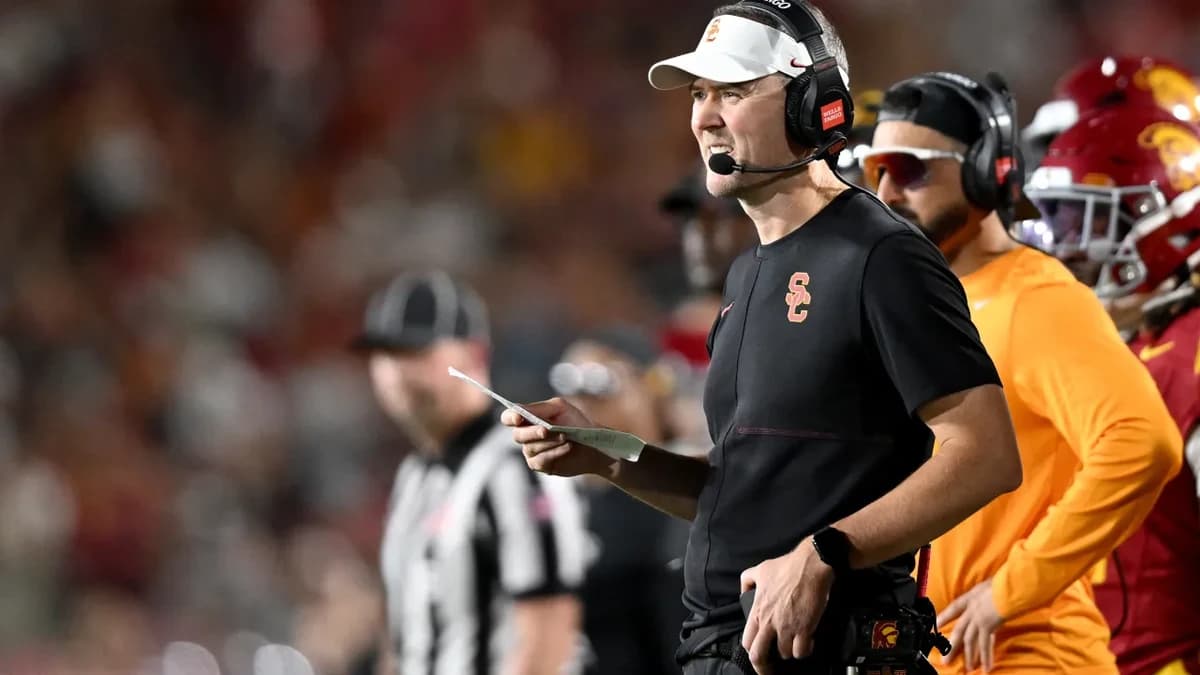 Lincoln Riley makes his stance clear on staying at USC