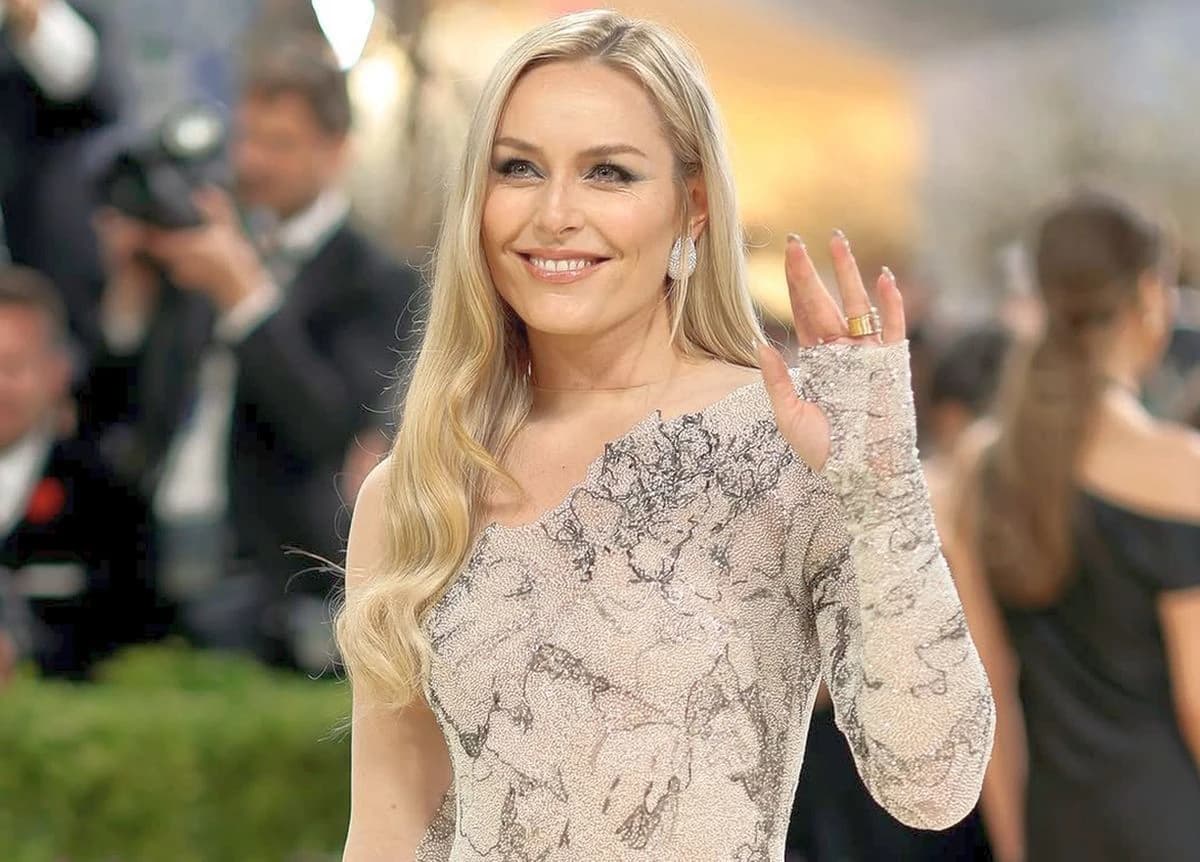 Lindsey Vonn a strălucit la Met Gala, cu o rochie care a fost creată în 4.000 de ore » Vedetele din