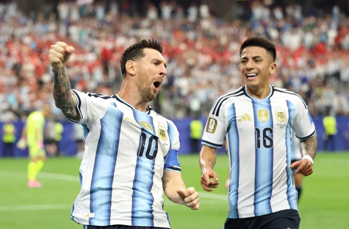 Lionel Messi breaks World Cup goals record as Argentina beat Austria. This is how he did it - The At