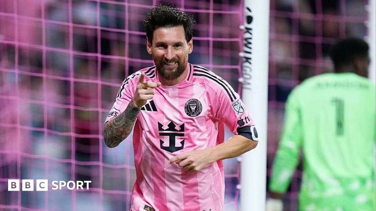 Lionel Messi: Inter Miami forward scores twice in 4-0 win over DC United