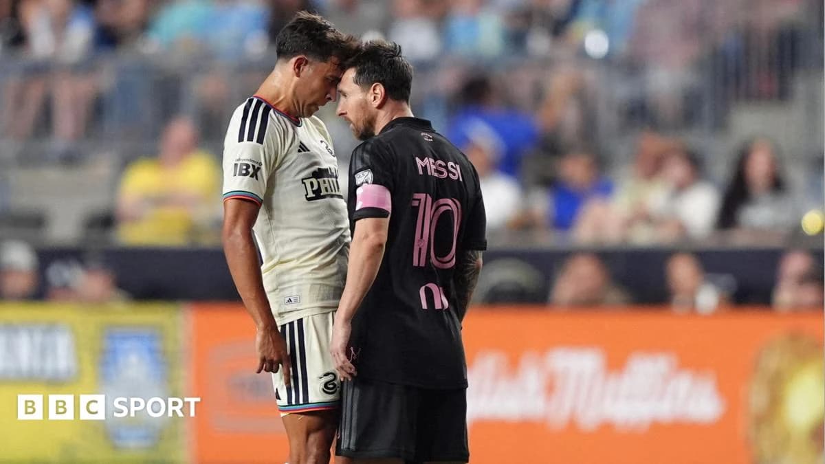 Lionel Messi: Inter Miami star fined for slapping opponent in MLS game