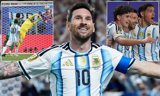 Lionel Messi makes World Cup history as Argentina great equals goal record with dazzling hat-trick i