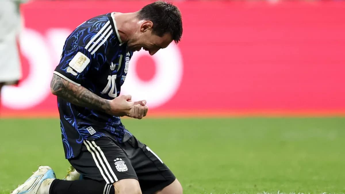 Lionel Messi may be entering his last World Cup game, but no one gets to ask him about it