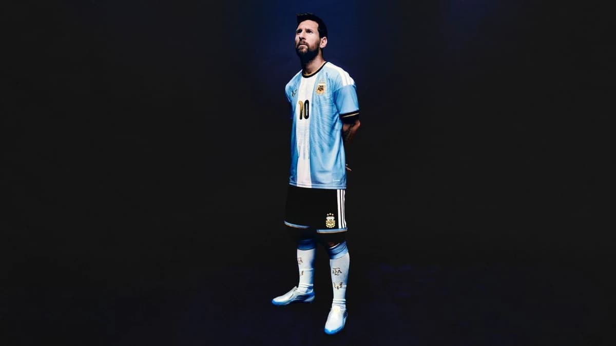 Lionel Messi's special kit for final Argentina match unveiled