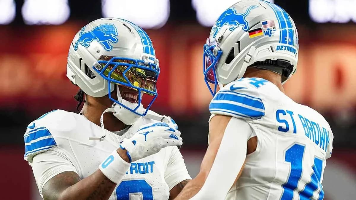 Lions stars Jahmyr Gibbs, Amon-Ra St. Brown miss Wednesday practice due to injury