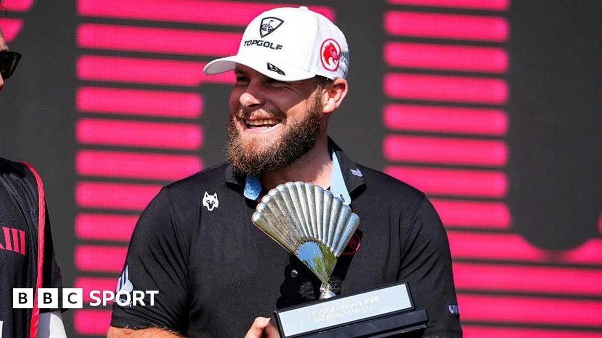 LIV Golf: England's Tyrrell Hatton wins in Andalucia