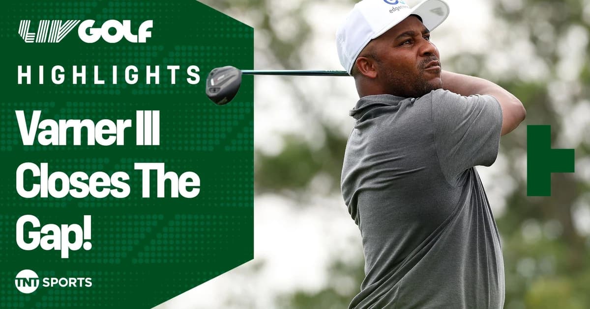 LIV Golf New York highlights: Charging Harold Varner III trims Joaquin Niemann's lead to two