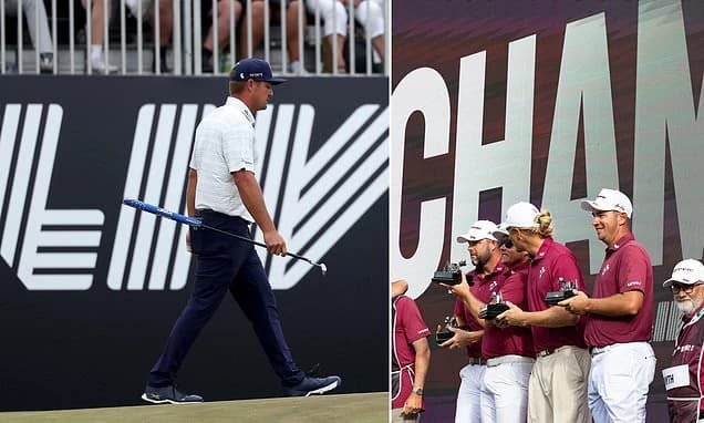 LIV Golf's demise accelerates as $40m season finale is 'set to be CANCELED'... but players are still