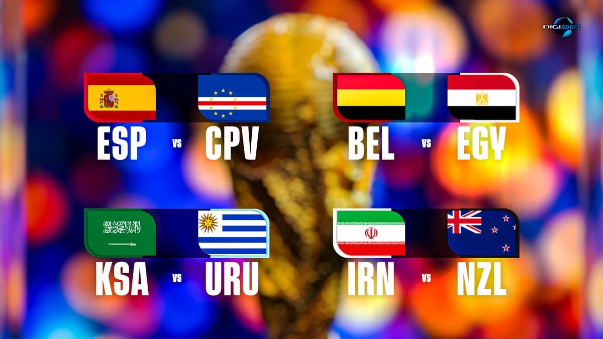 LIVE BLOG Cupa Mondială 2026, ziua 5 | Spania, Belgia și Uruguay intră în scenă